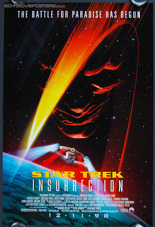 Star Trek: Insurrection (1998) - Original US One Sheet Movie Poster