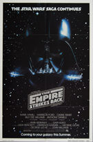 Star Wars: The Empire Strikes Back (1980) Advance - Original US One Sheet Movie Poster