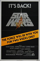 Star Wars (1977) Re-release 1981 - Original US One Sheet Movie Poster