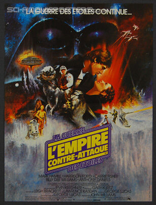 Star Wars: The Empire Strikes Back (1980) - Original French Movie Poster
