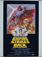Star Wars: The Empire Strikes Back (1980) Re-release 1981 - Original US One Sheet Movie Poster