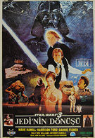 Star Wars: Return of the Jedi (1983) - Original Turkish Movie Poster