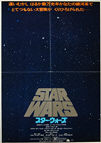 Star Wars (1977) Advance - Original Japanese Hansai B2 Movie Poster