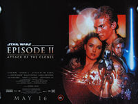 Star Wars: Episode II - Attack of the Clones (2002) - Original British Quad Movie Poster