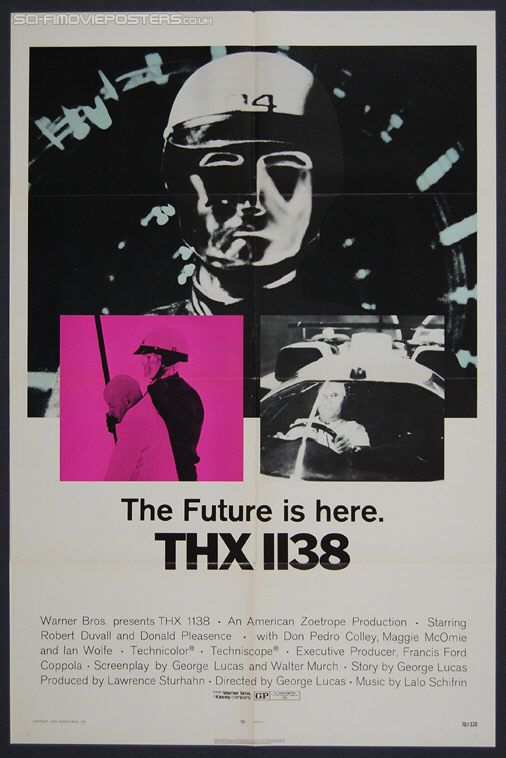 THX 1138 (1971) - Original US One Sheet Movie Poster