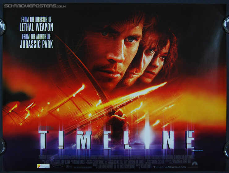 Timeline (2003) - Original British Quad Movie Poster