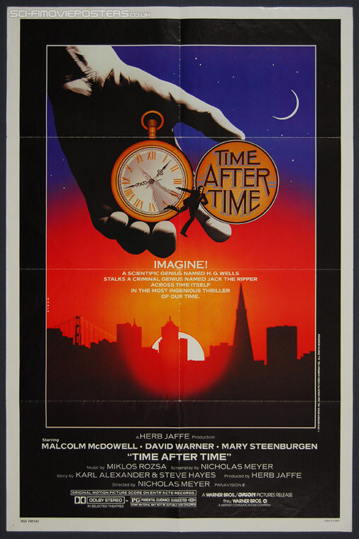 Time After Time (1979) - Original US One Sheet Movie Poster