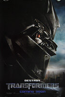 Transformers (2007) 'Destroy' - Original US One Sheet Movie Poster