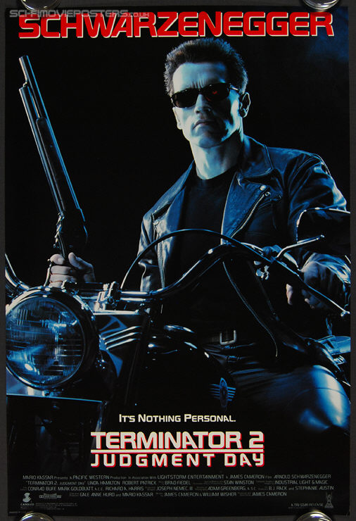 Terminator 2: Judgment Day (1991) - Original US One Sheet Movie Poster