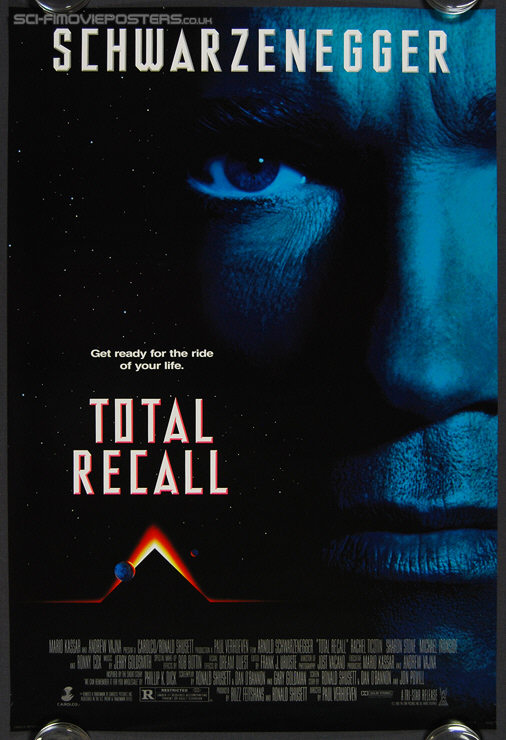Total Recall (1990) - Original US One Sheet Movie Poster