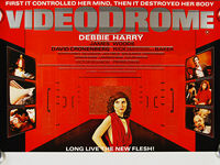 Videodrome (1983) - Original British Quad Movie Poster