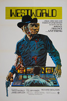 Westworld (1973) - Original (international version?) One Sheet Movie Poster