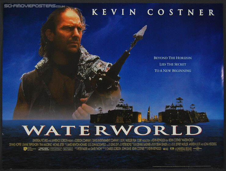 Waterworld (1995) - Original British Quad Movie Poster