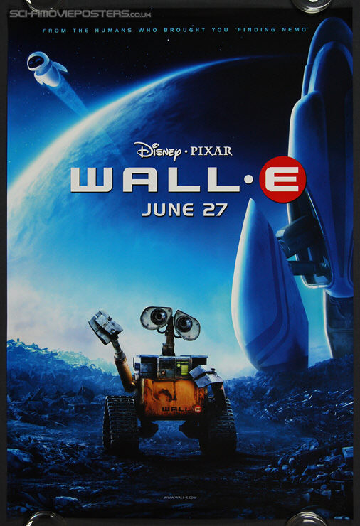 WALL-E (2008) - Original US One Sheet Movie Poster.