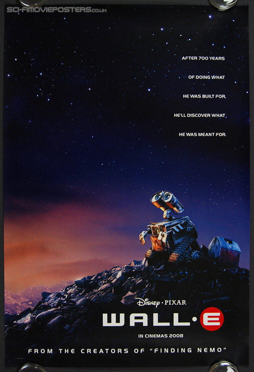 WALL-E (2008) 'Style B' - Original US One Sheet Movie Poster