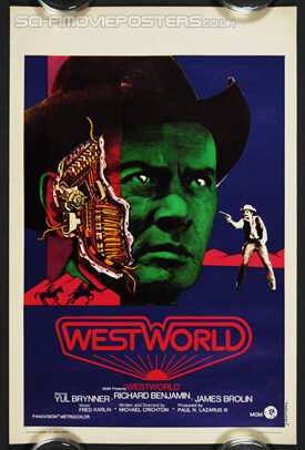 Westworld (1973) - Original Belgian Movie Poster