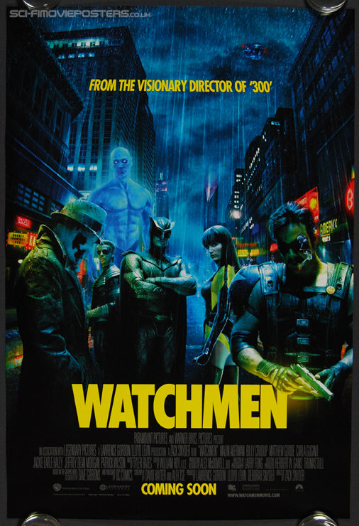 Watchmen (2009) Advance - Original US One Sheet Movie Poster
