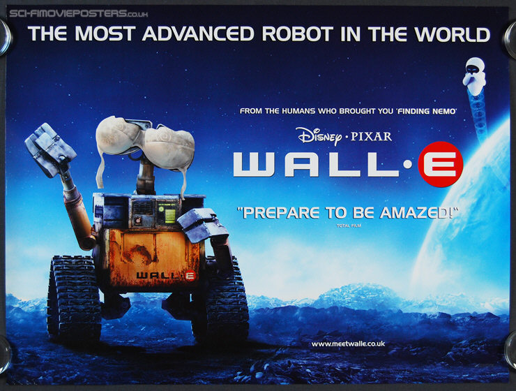 WALL-E (2008) - Original British Quad Movie Poster