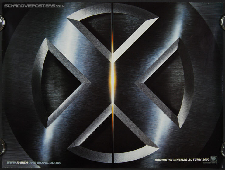 X-Men (2000) Advance - Original British Quad Movie Poster