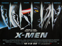 X-Men (2000) - Original British Quad Movie Poster