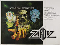 Zardoz (1974) - Original British Quad Movie Poster